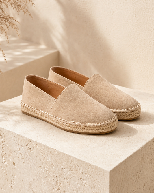 Aveline | Luxe Suède Espadrilles