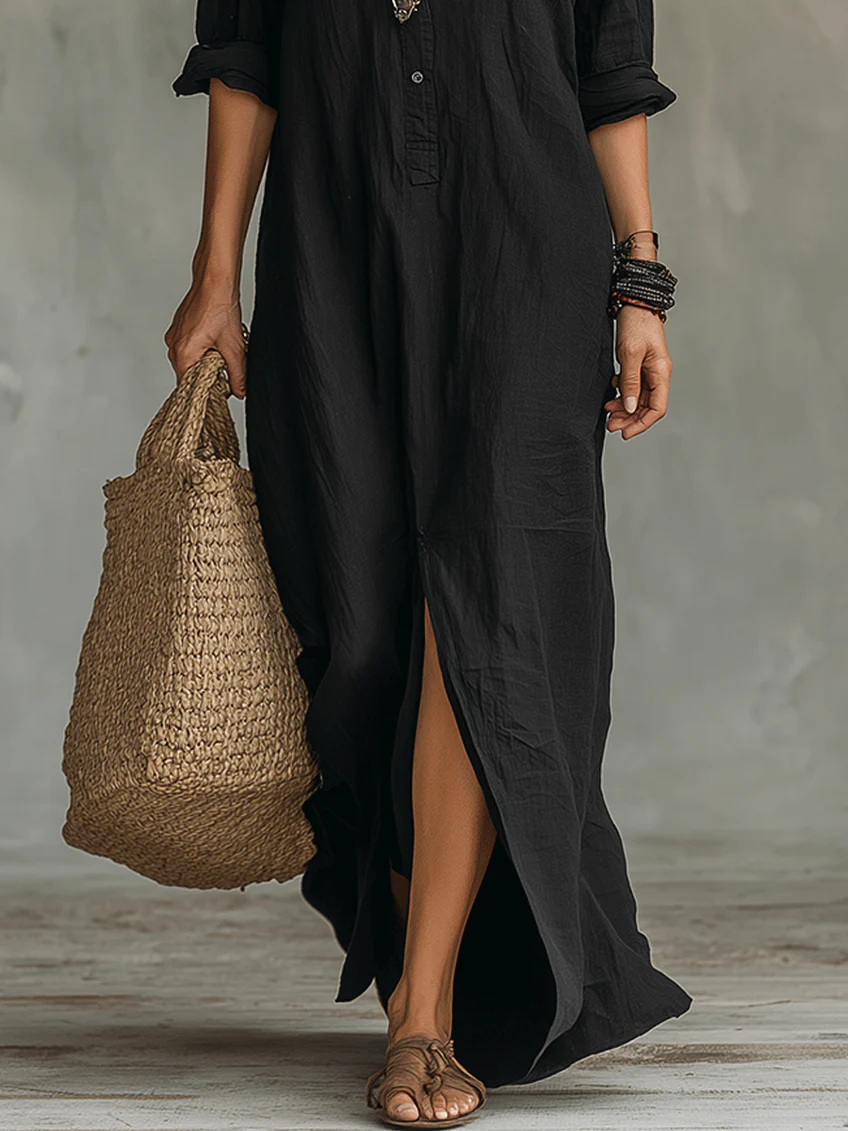 Amara | Luchtige Maxi Blousejurk