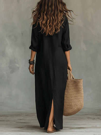 Amara | Luchtige Maxi Blousejurk