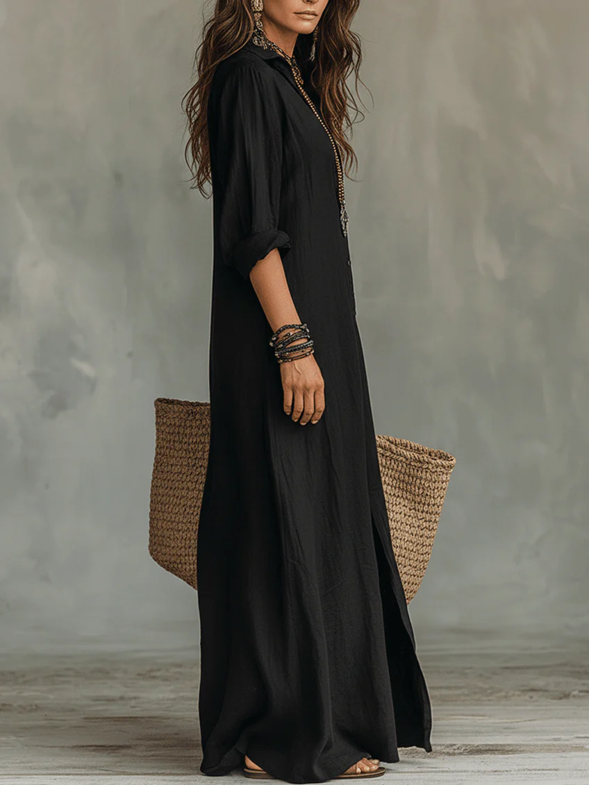 Amara | Luchtige Maxi Blousejurk