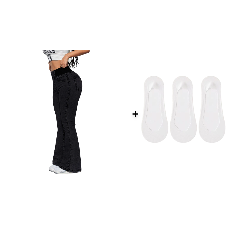Célia | High-Waist Flared Jeans