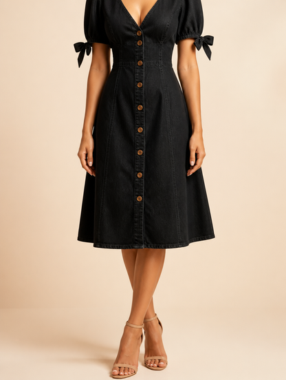 ELISE | Denim Jurk